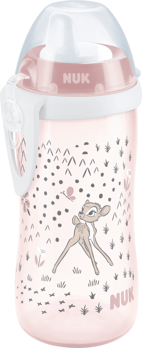 Trinklernflasche Disney Bambi Kiddy Cup rosa, ab 12 Monate, 300ml, 1 St