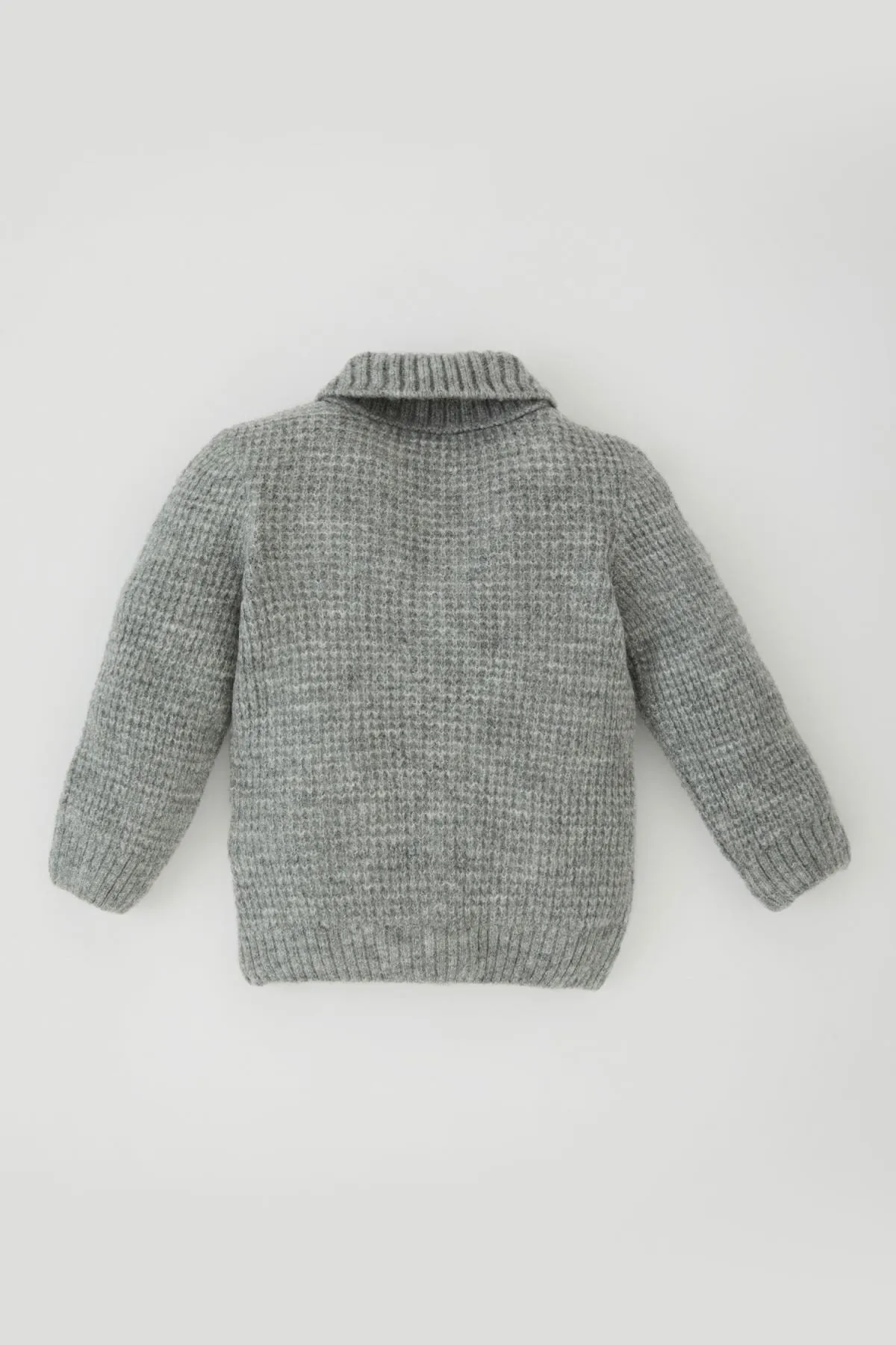 DeFacto  Geknöpfte Strickjacke mit Schalkragen für Baby-Jungen