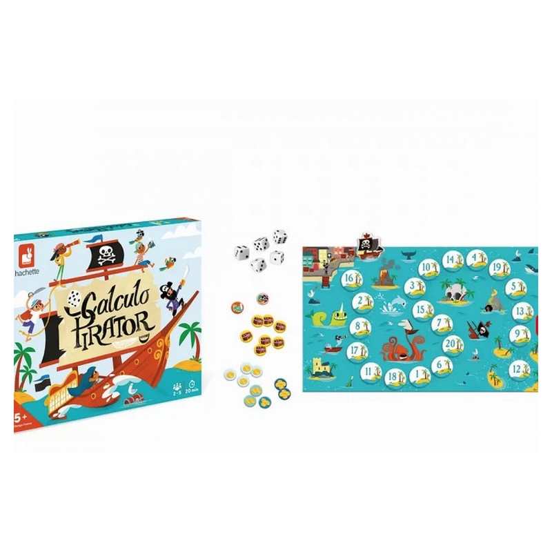 Calculo pirator, jeu de société éducatif