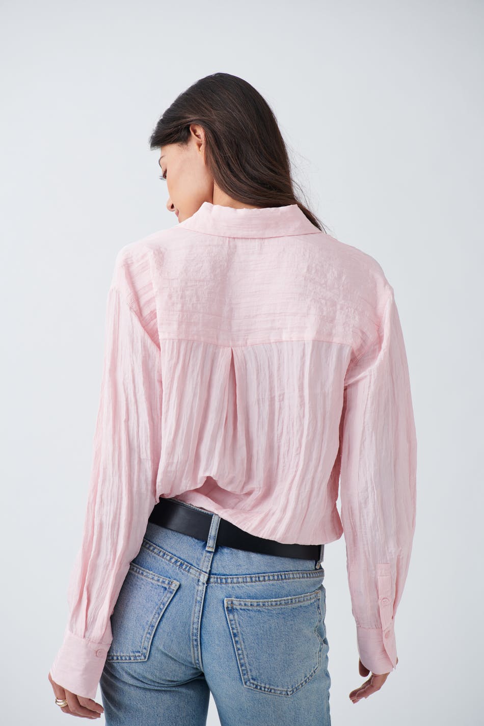 Crinkled shirt