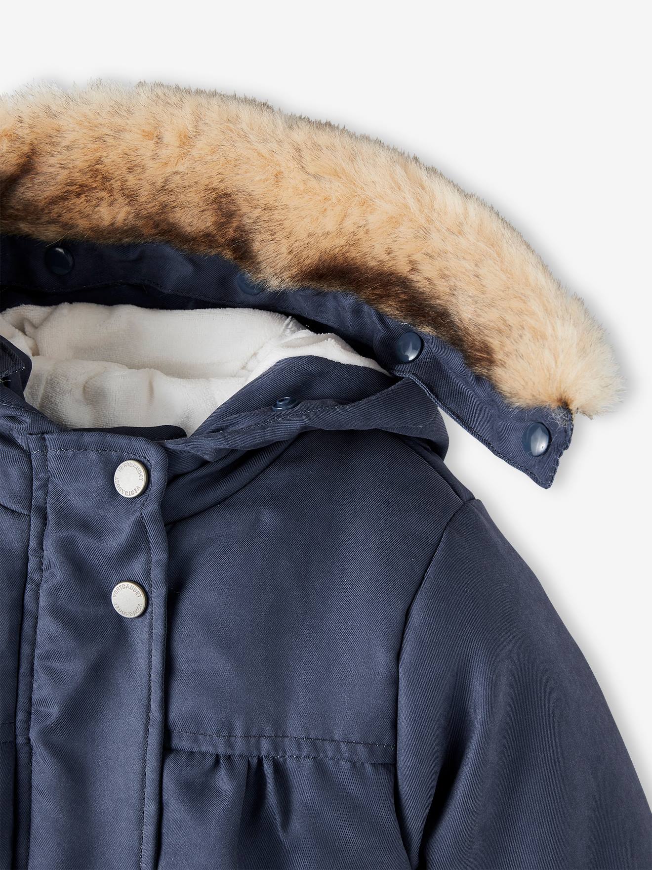 Parka 3 en 1 bébé fille rose pâle