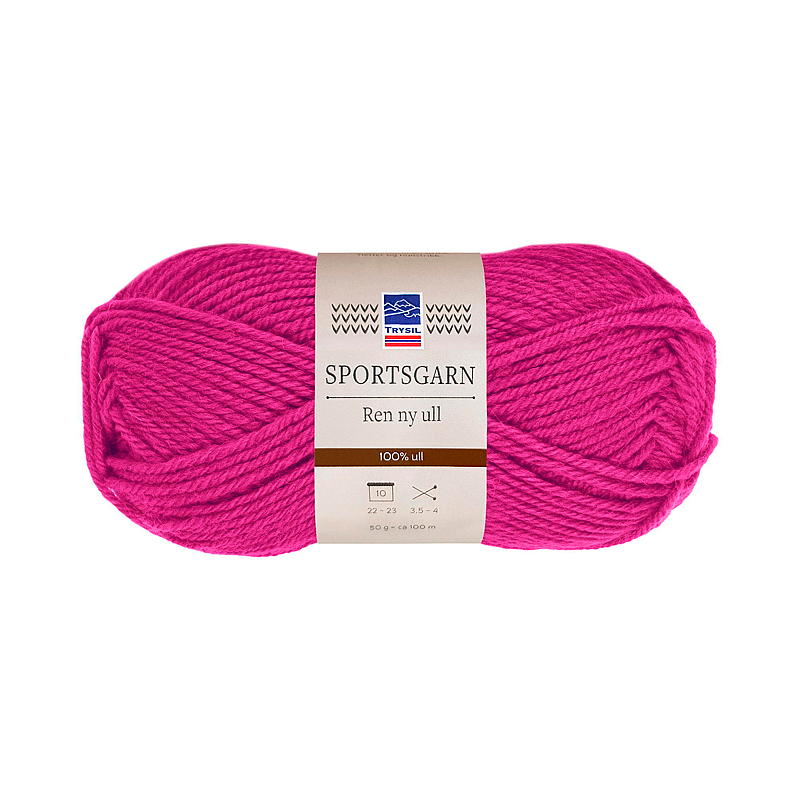 Sportsgarn pink