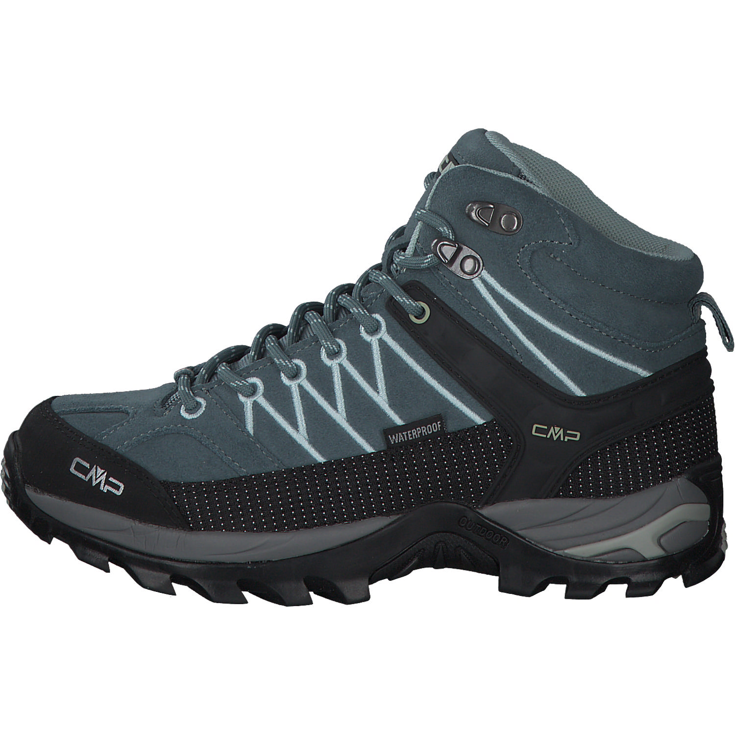CMP Rigel Mid 3Q12946, Trekkingschuhe, Damen, Mineral Green