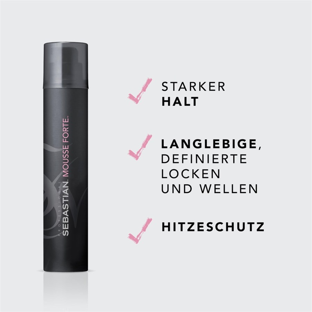 Sebastian Forte Strong Hold Mousse Mousse capillaire