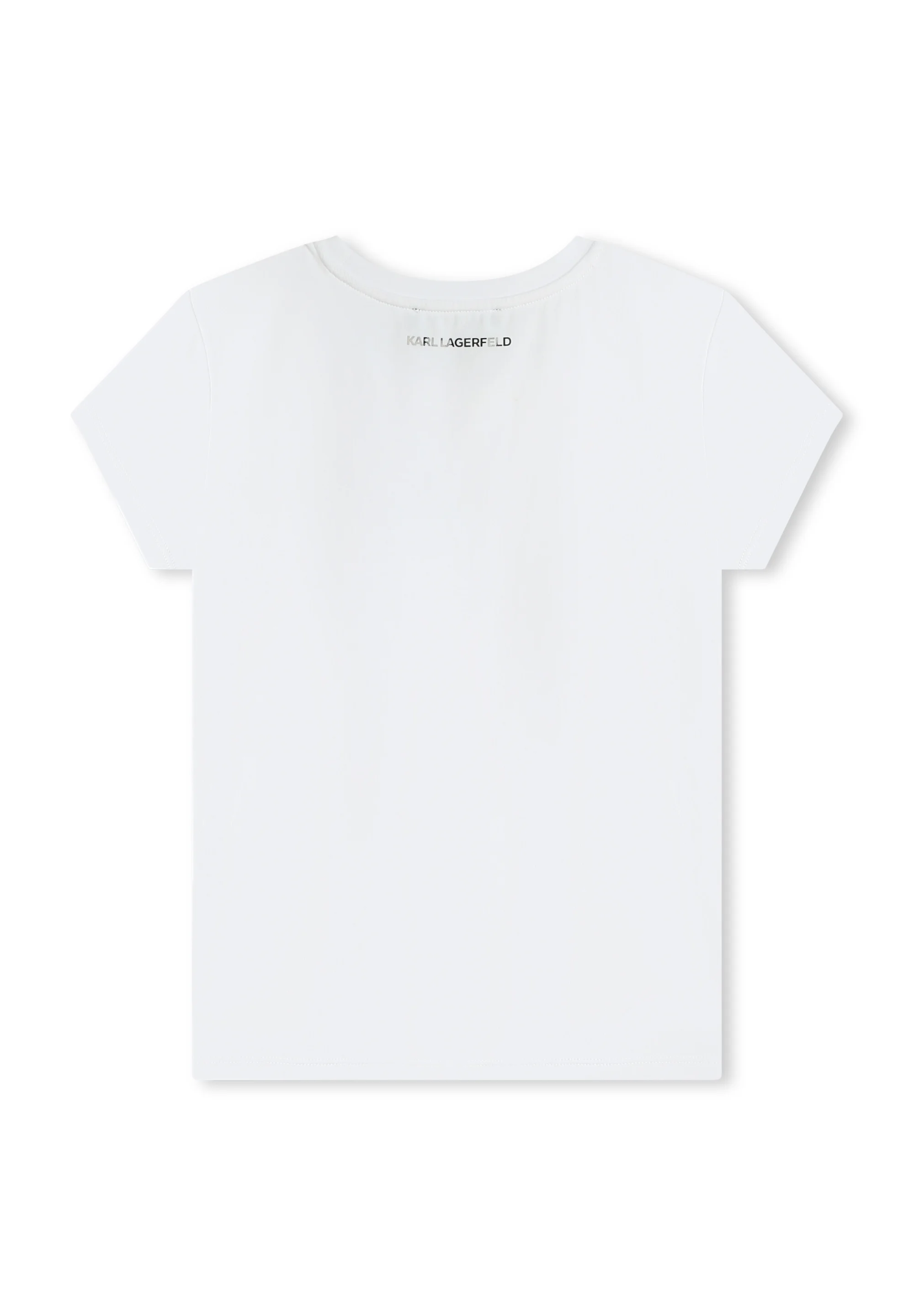 Camiseta infantil con estampado de KARL LAGERFELD