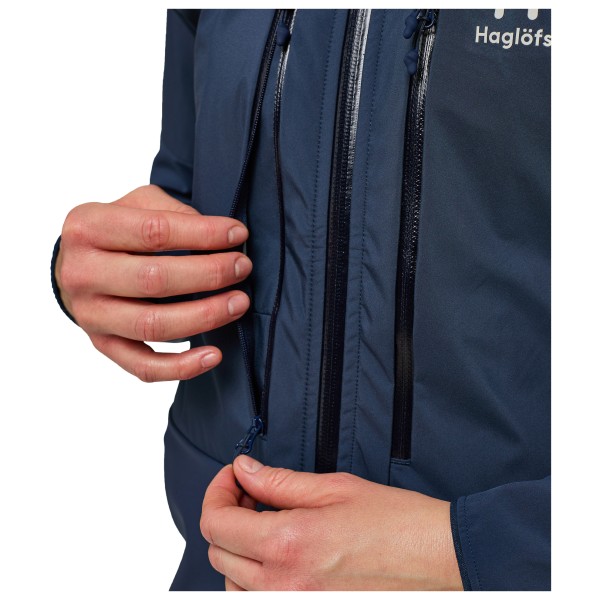 Haglöfs - Women's L.I.M Hybrid Touring Hood - Softshelljacke