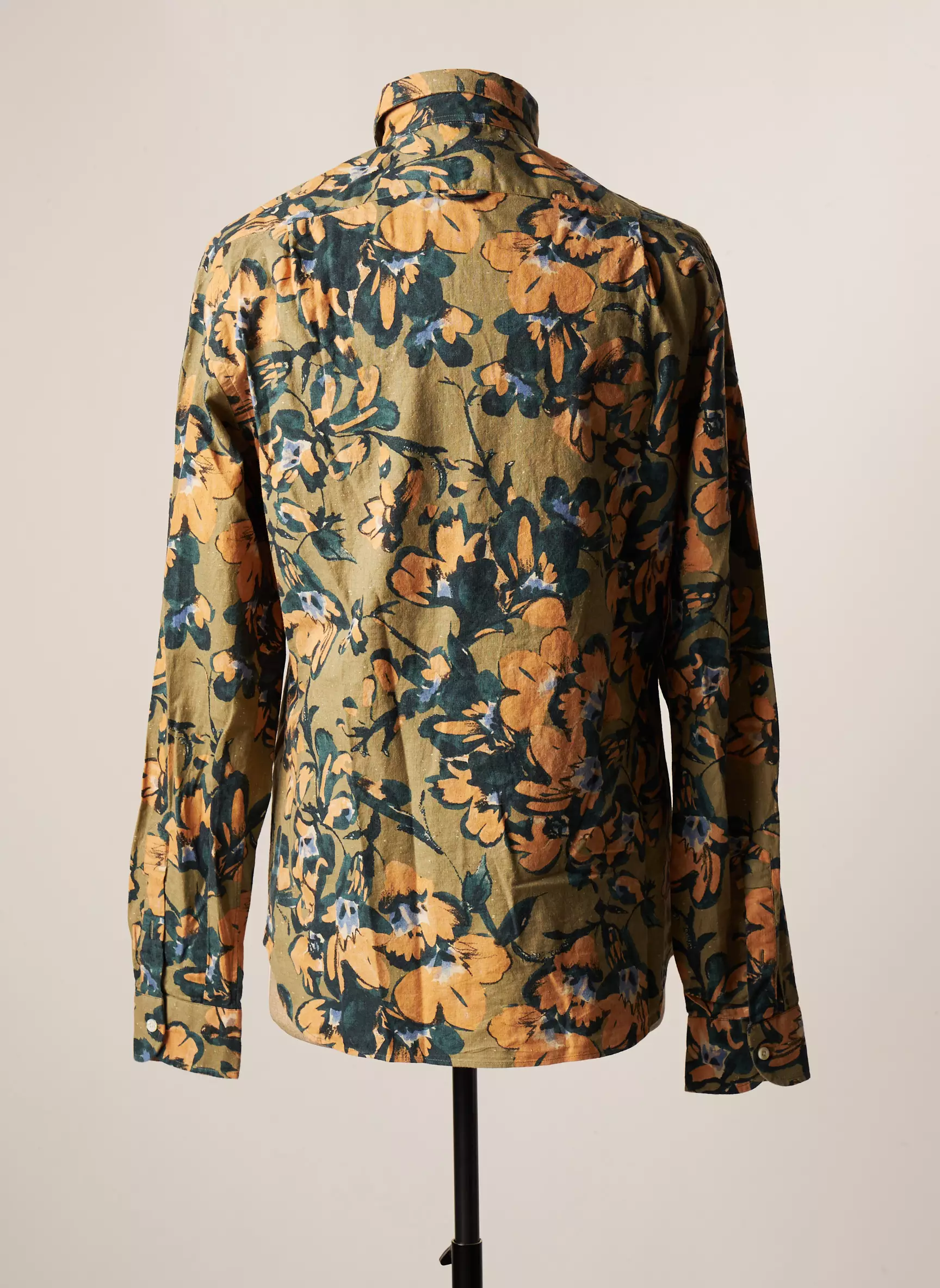 A B C L Manches Longues Homme couleur vert