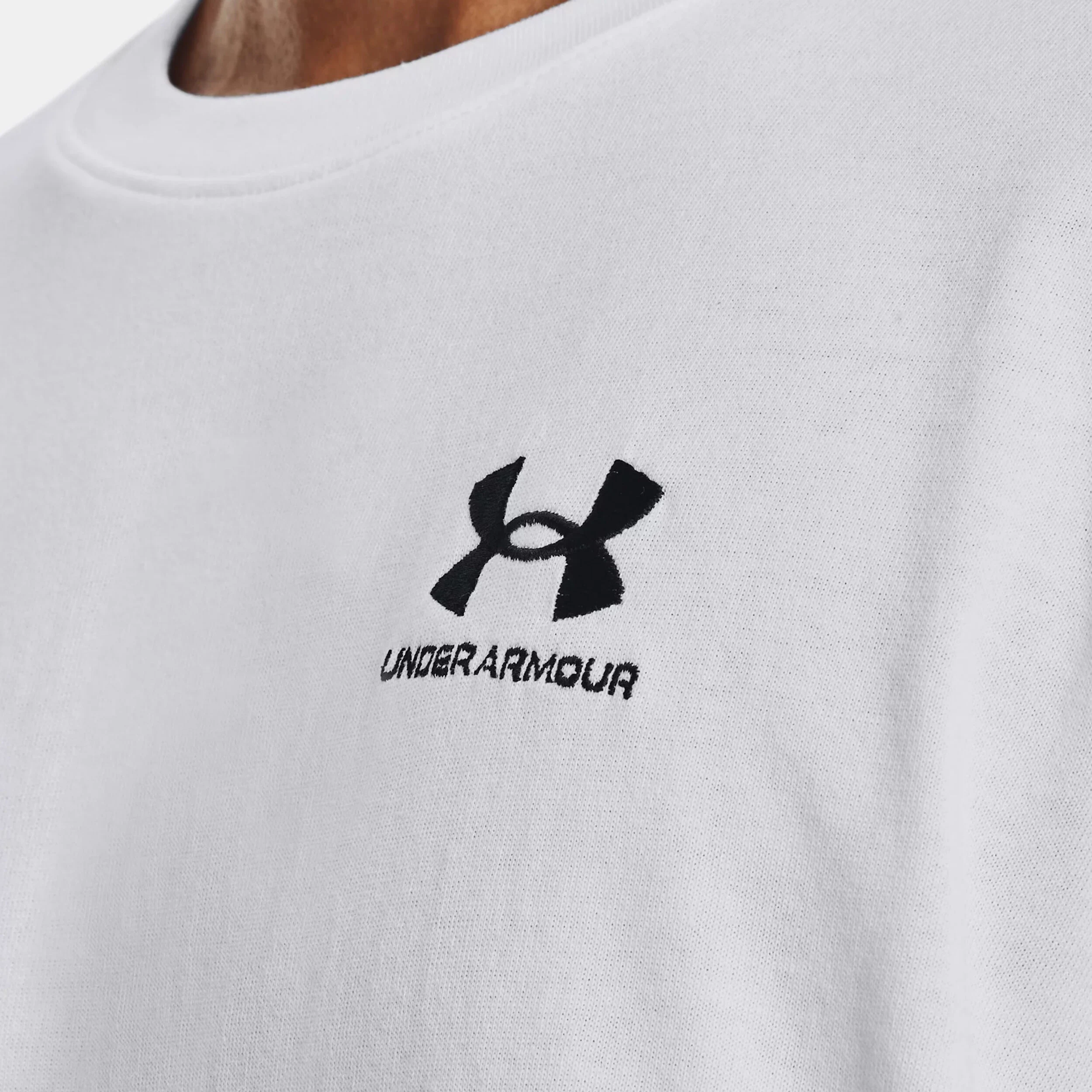 Logo EMB Heavyweight T-Shirt Herren - Weiß