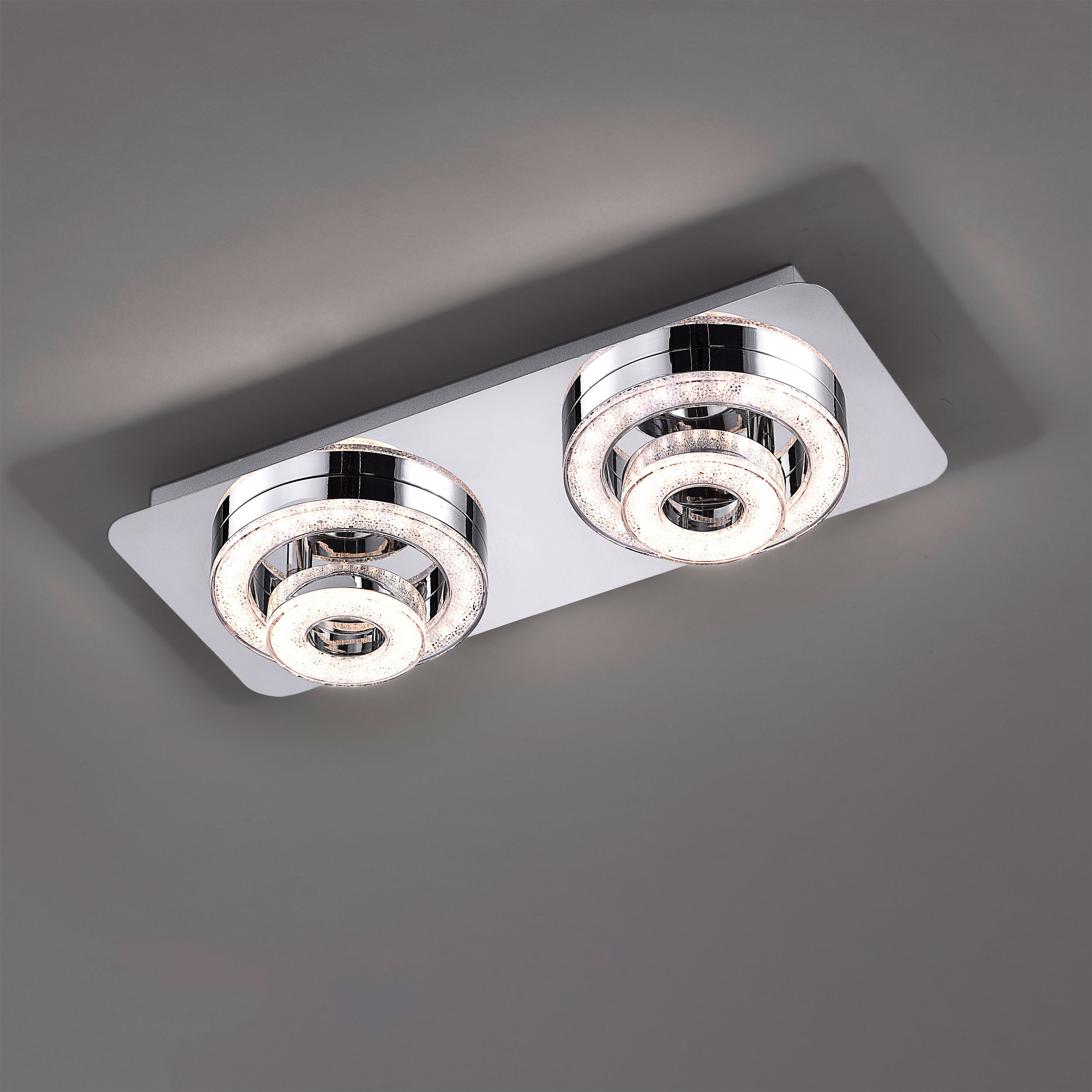 JUST LIGHT.LED-Deckenleuchte 4flg