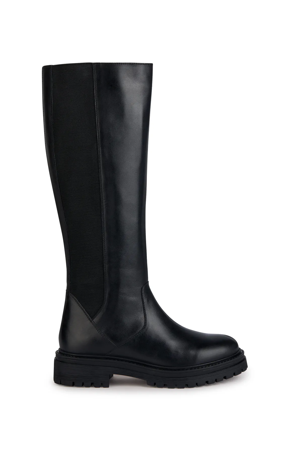 Geox  Stiefel - Schwarz - Blockabsatz
