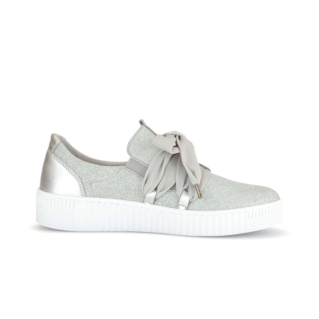 Gabor fashion Sneaker low silber