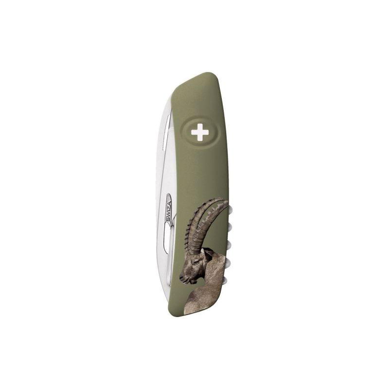 Swiza D05 Hunting Ibex Olive, Schweizer Taschenmesser made in Swiss