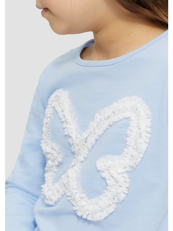 s.Oliver T-Shirt langarm in Blau günstig kaufen