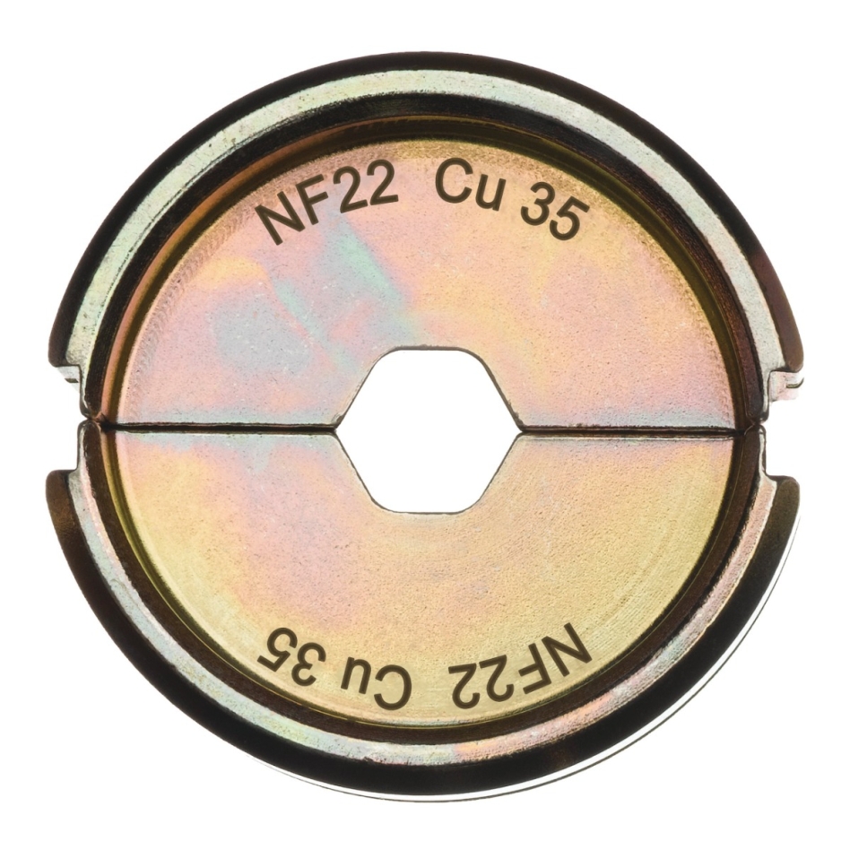 Milwaukee Accessories 4932451735 Krimpovacia čeľusť NF22 Cu 35 35 mm2 pre lisovacie kliešte M18 HCCT-201C