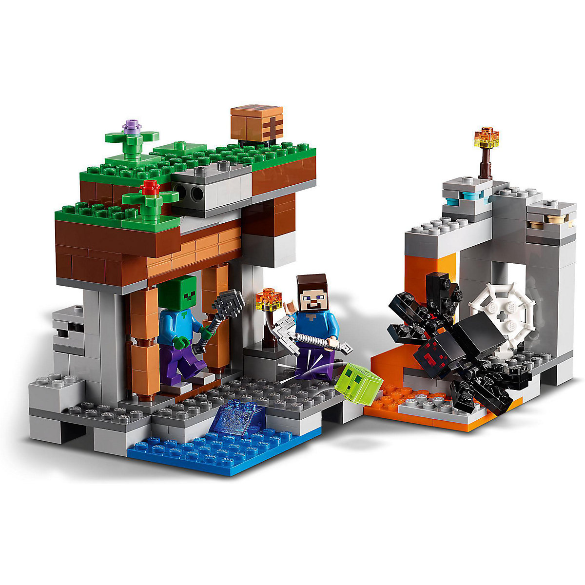 LEGO® Minecraft 21166 Die verlassene Mine