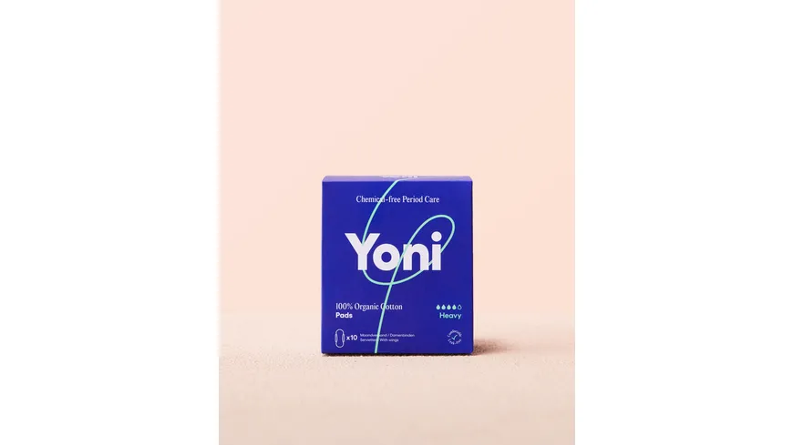 YONI Binden Maxi mit Flügeln 100% Bio Baumwolle