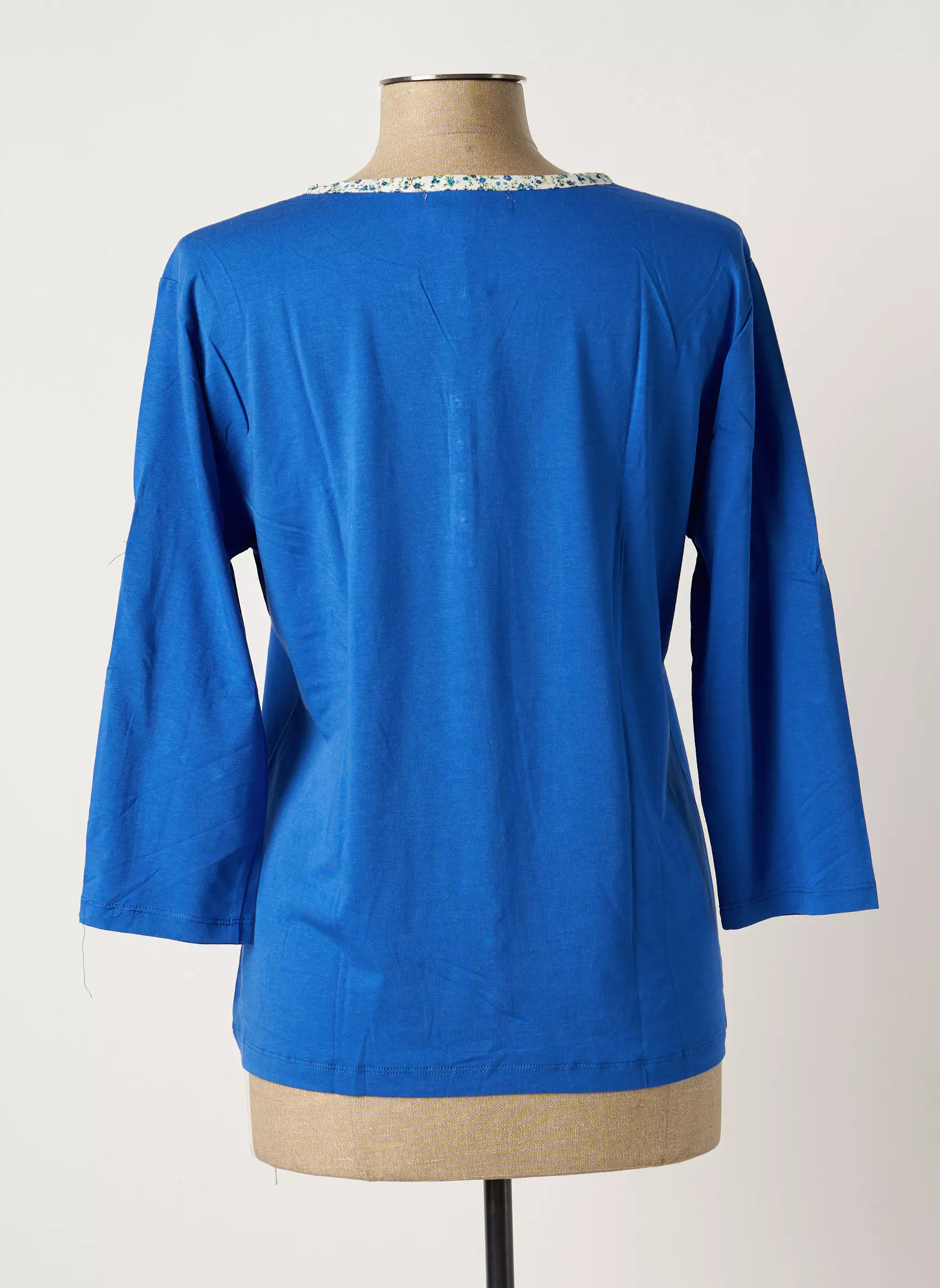 Soie Pour Soi Tops Femme couleur bleu