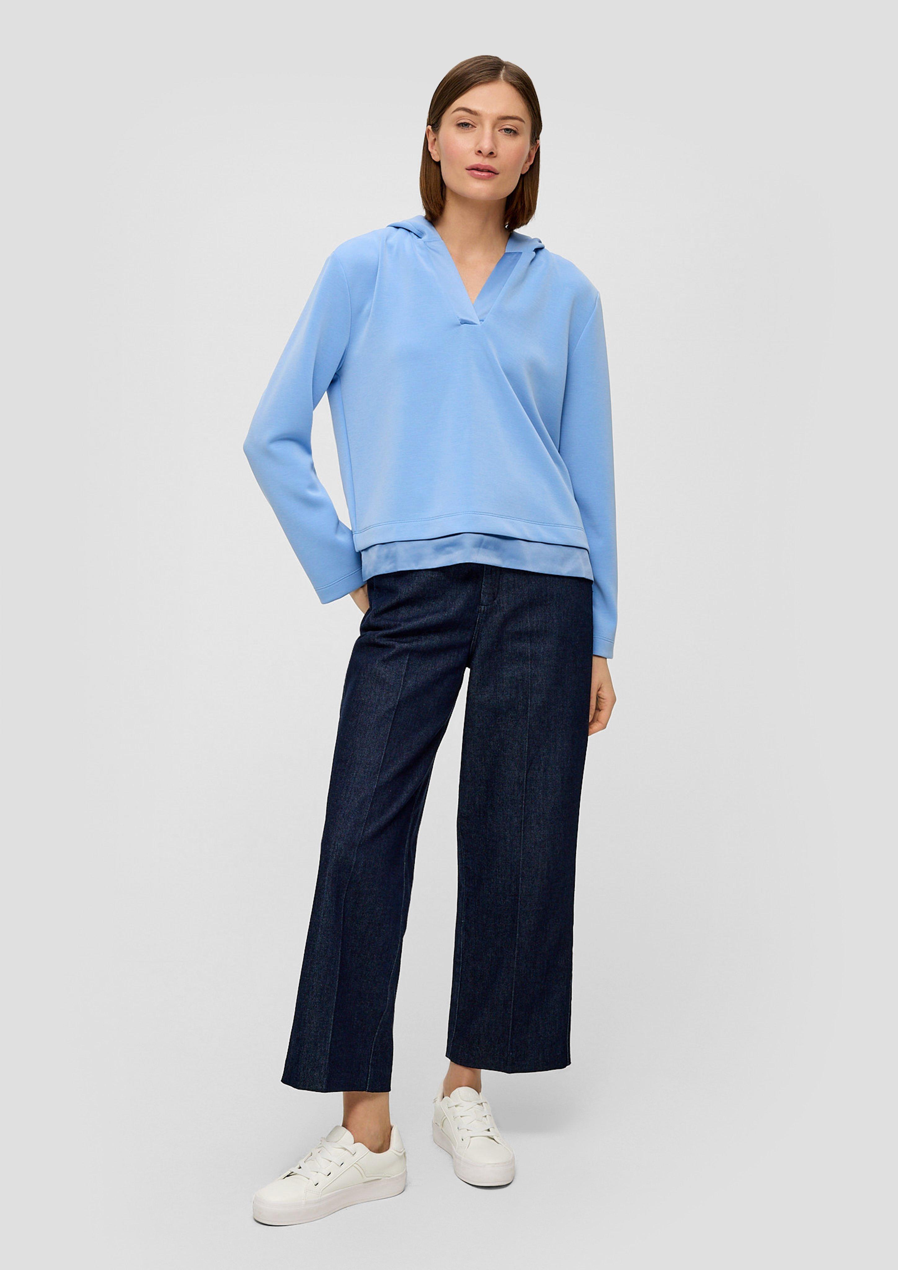 Scuba-Sweatshirt mit Kapuze  2140402-5340