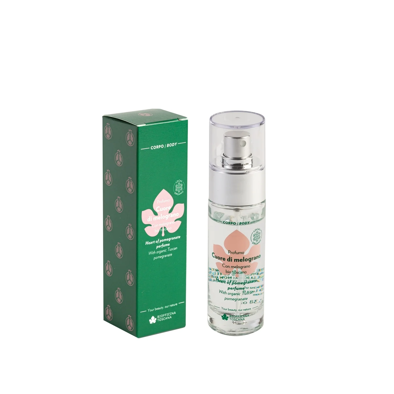 Corpo Profumo Cuore di Melograno - Acqua Aromatica, Acqua Aromatica Unisex