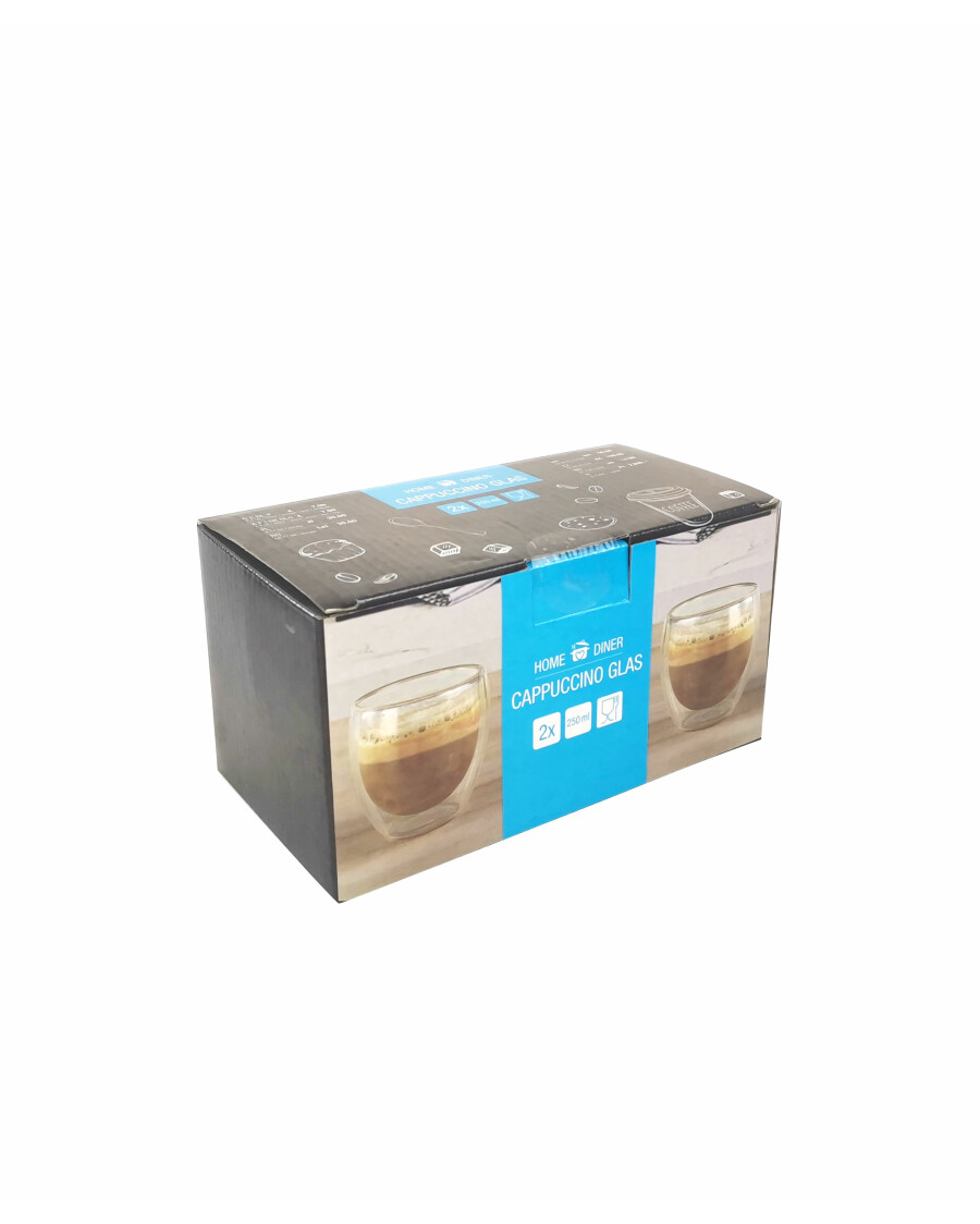 Cappuccino-Gläser