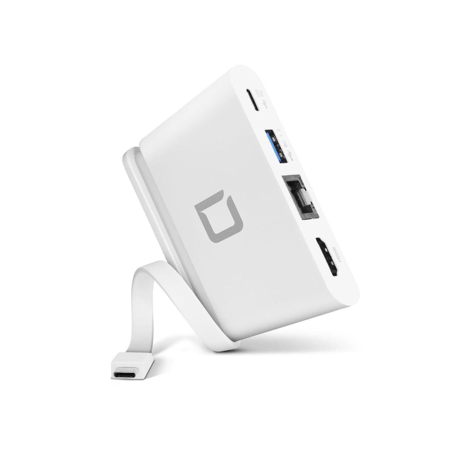 DICOTA Laptop-Dockingstation Dicota USB-C Portable Docking 4-in-1