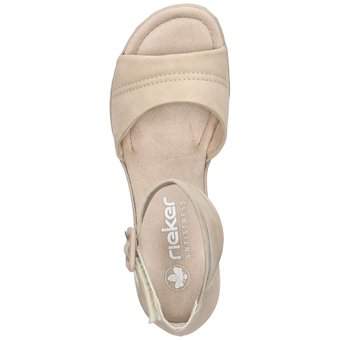 Rieker Keilsandale in beige
