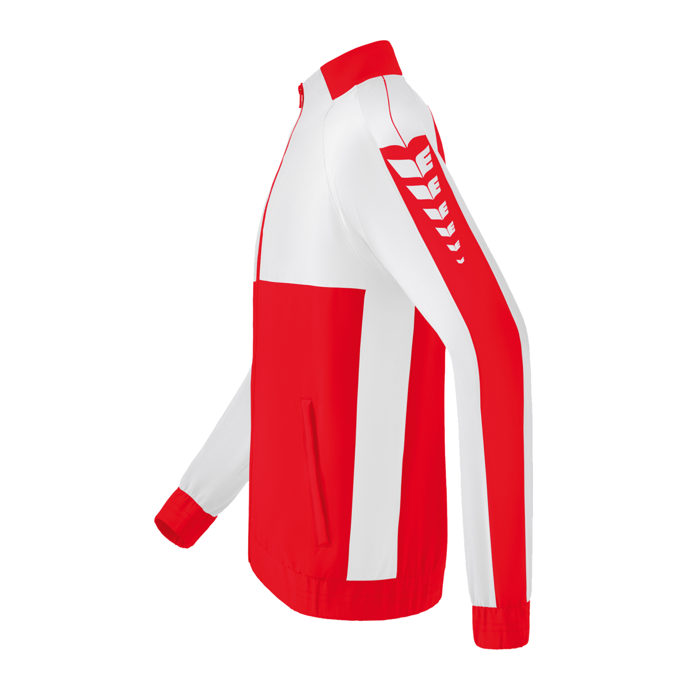Erima Six Wings Präsentationsjacke Kids Rot Weiss