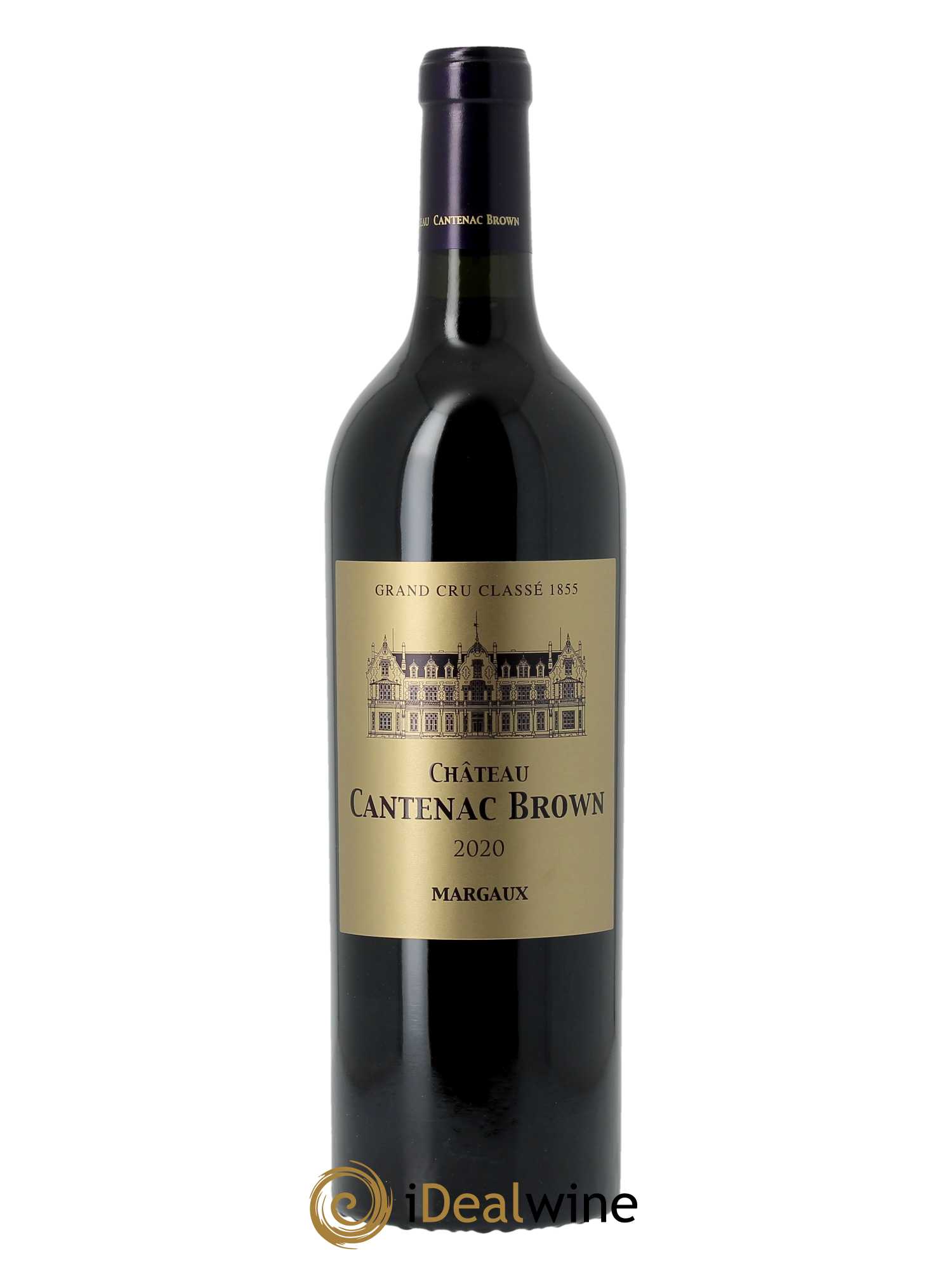 Château Cantenac Brown 3ème Grand Cru Classé (CBO à partir de 6 BTS) 2020 - Lot de 1 Bouteille