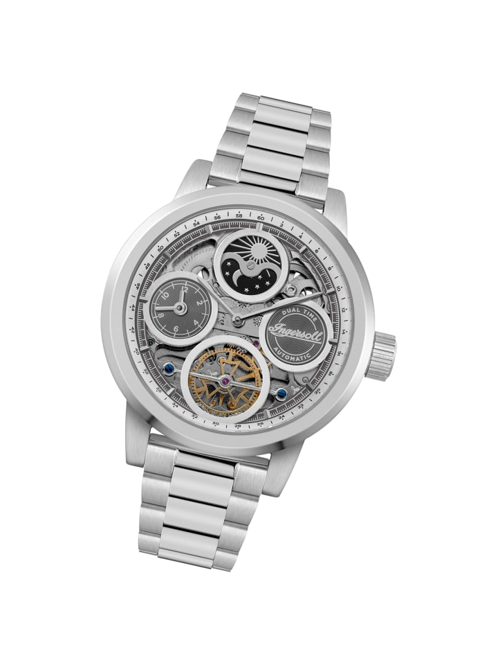 Ingersoll Armbanduhr Ingersoll The Arc silber groß (ca. 44mm) günstig kaufen onesize