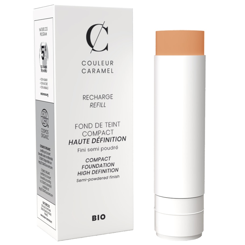 Couleur Caramel Recharge Fond de teint Compact Haute Définition Fond de teint Compact Haute Définition recharge