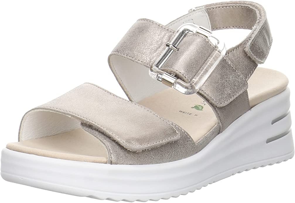 WALDLÄUFER Klassische Sandalen grau