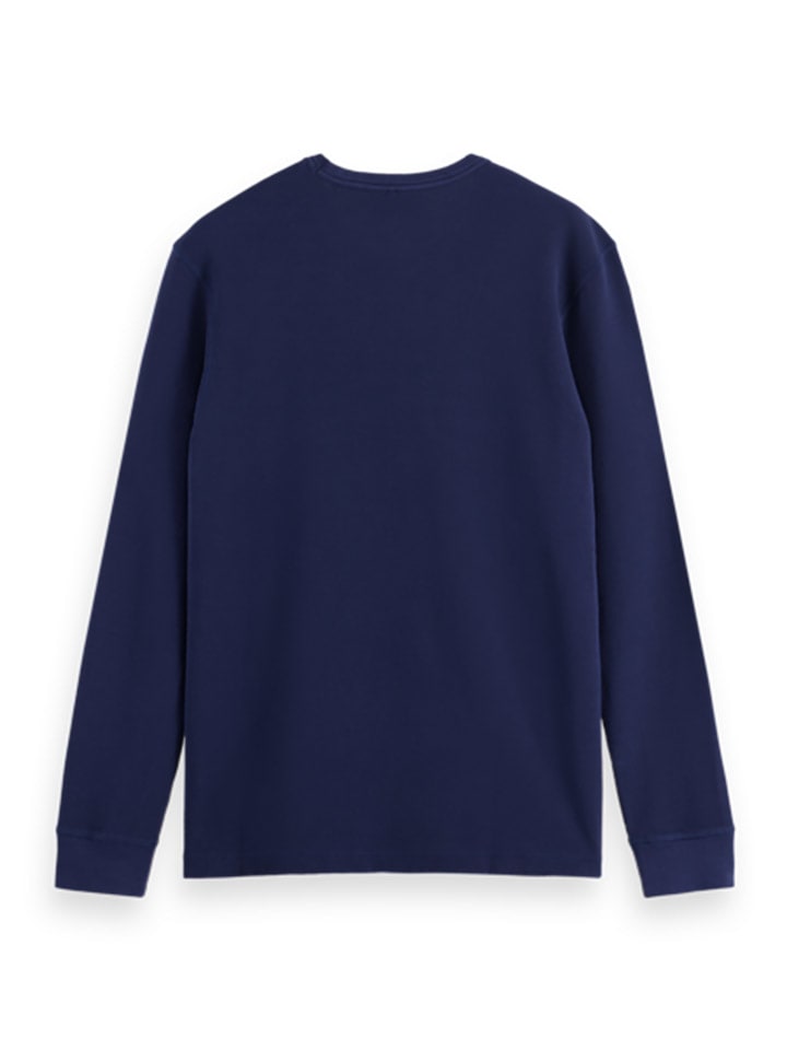 Scotch & Soda Sweatshirt in Dunkelblau günstig kaufen