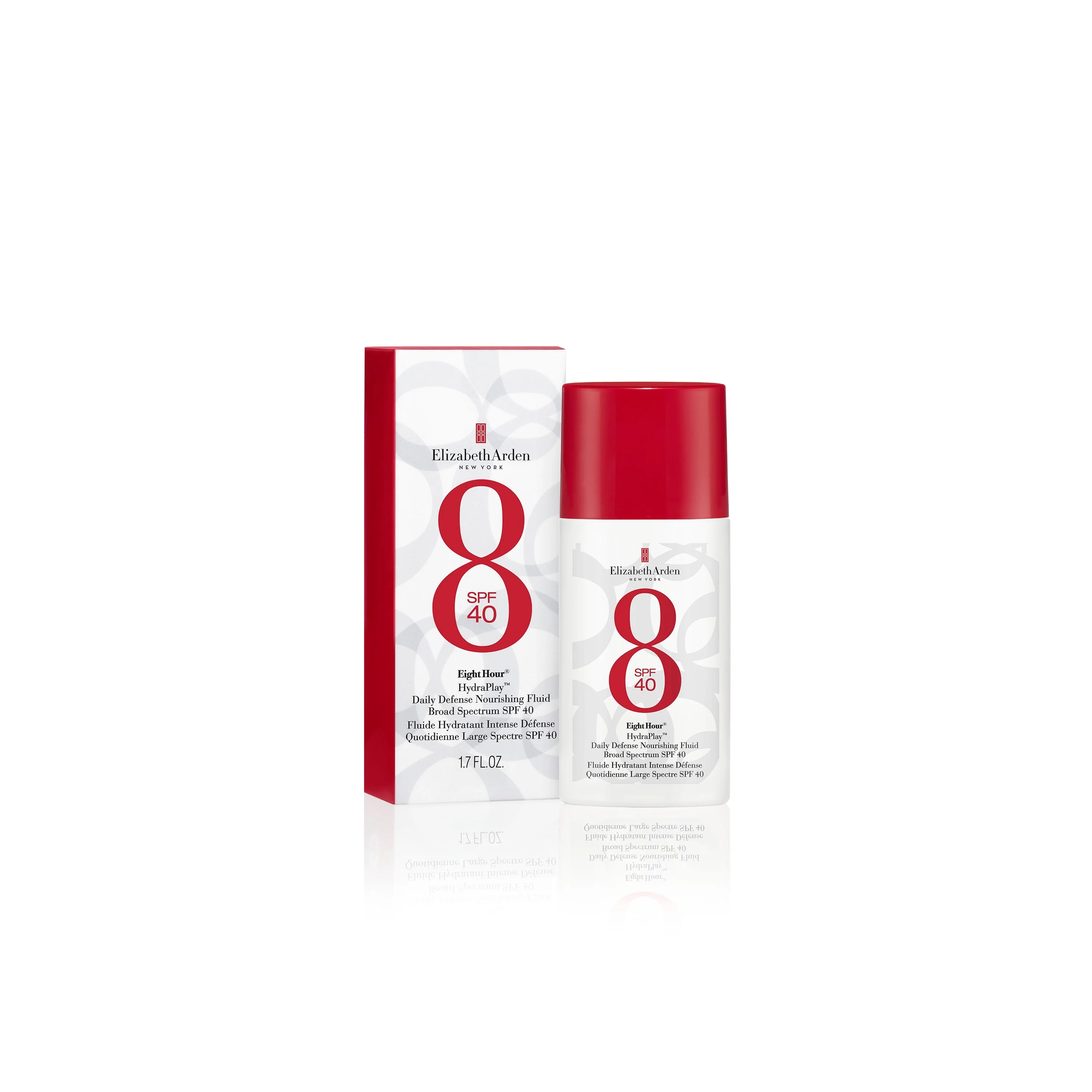 Eight Hour EIGHT HOUR HydraPlay Fluid SPF 40 - Protector solar facial de alta protección.