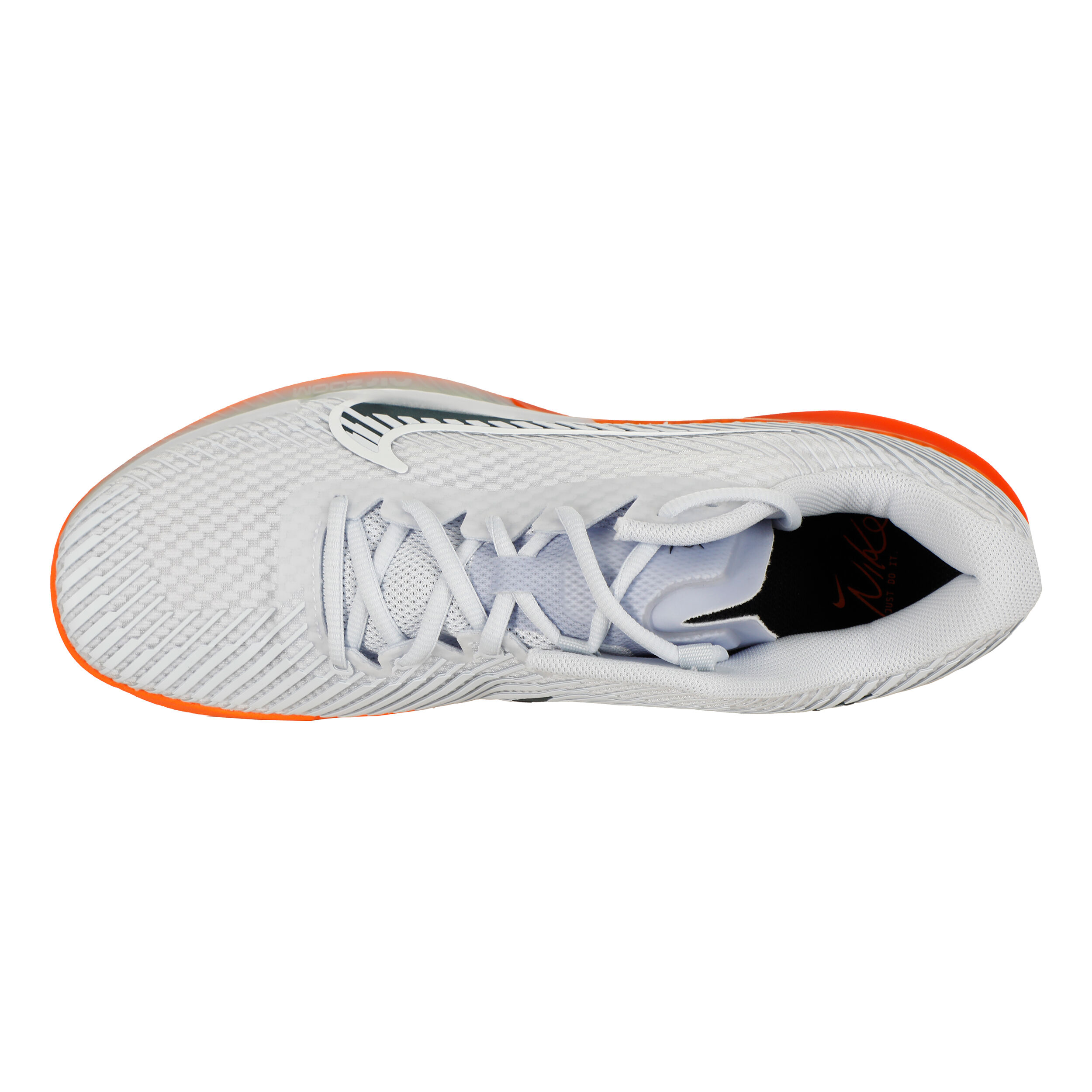 Air Zoom Vapor 11 Electric Allcourtschuh Herren - Weiß, Orange
