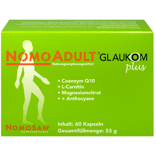 NOMOADULT Glaukom plus Kapseln  60 St  Kapseln