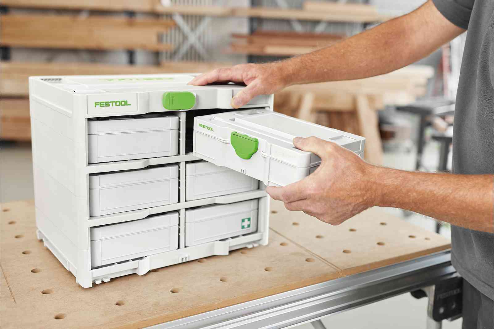 Festool priedai 578113 SYS3 S 76-DBL rinkinys kištukų rinkinys