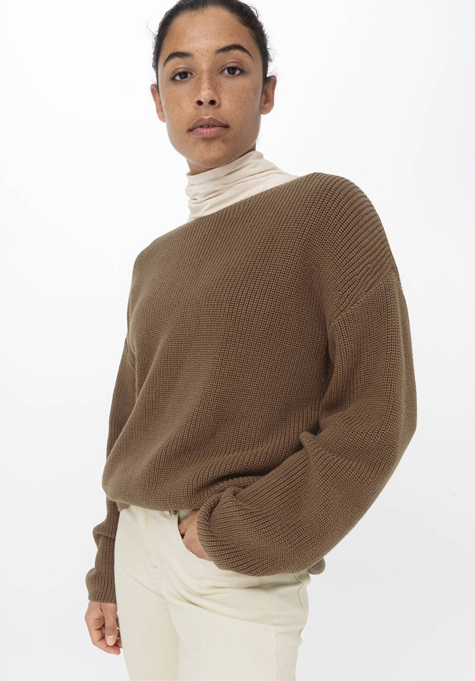 Pullover aus reiner Bio-Baumwolle