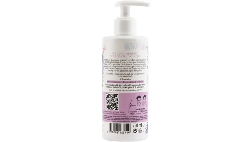 Jean&Len Handseife Kokos & Macadamia 250 ml