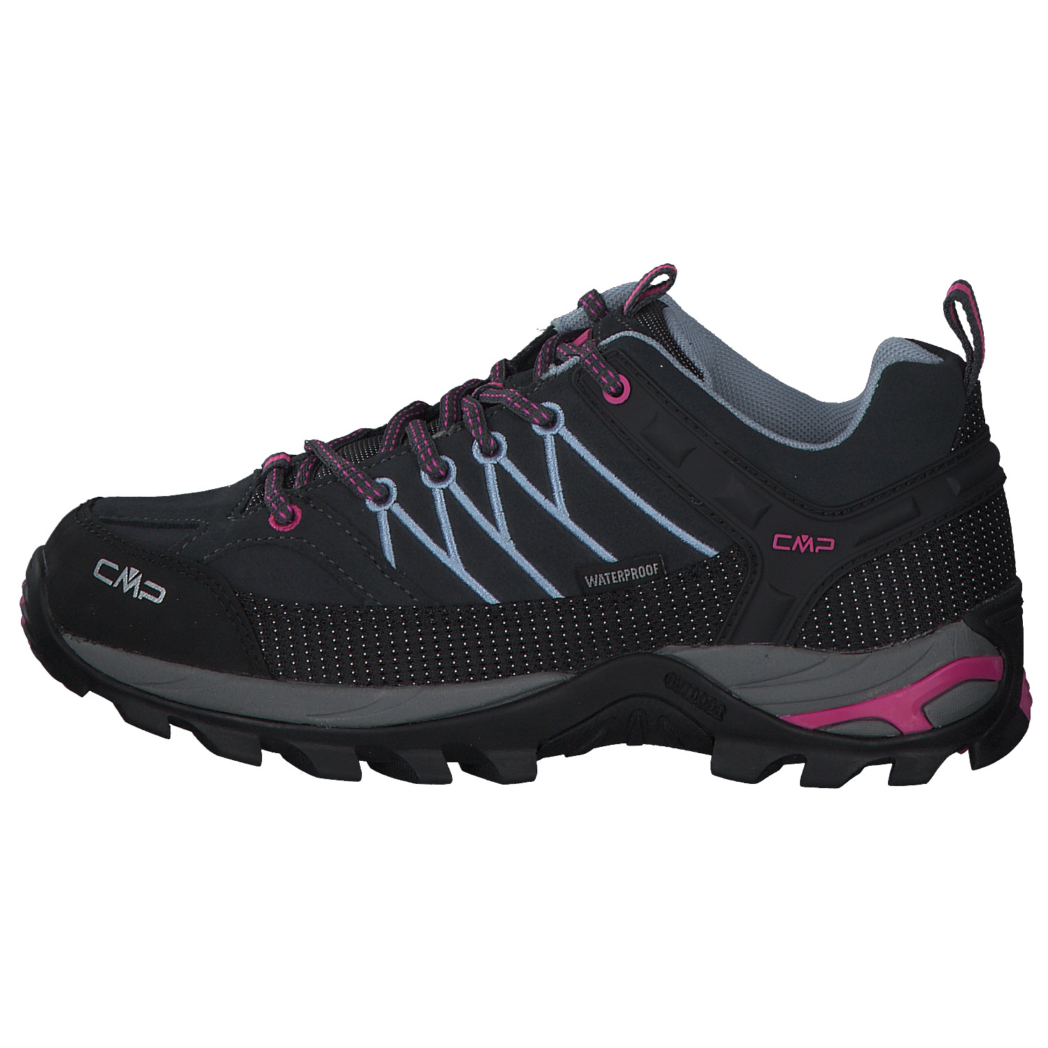 CMP Rigel Low 3Q13246, Trekkingschuhe, Damen, Tiitanio.Skyway