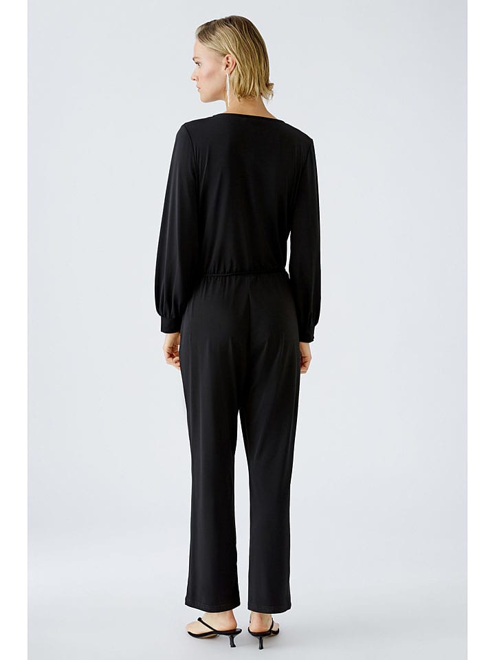 Oui Jumpsuit in Schwarz günstig kaufen
