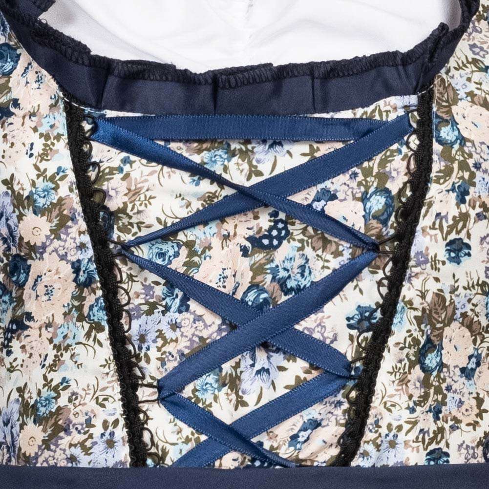 Dirndl Damen Oktoberfest-Kostüm MIESEPETER® blau