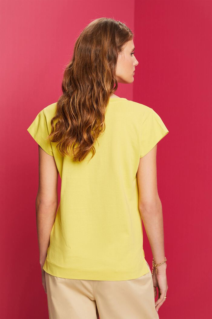 T-Shirt mit tonalem Print, 100 % Baumwolle