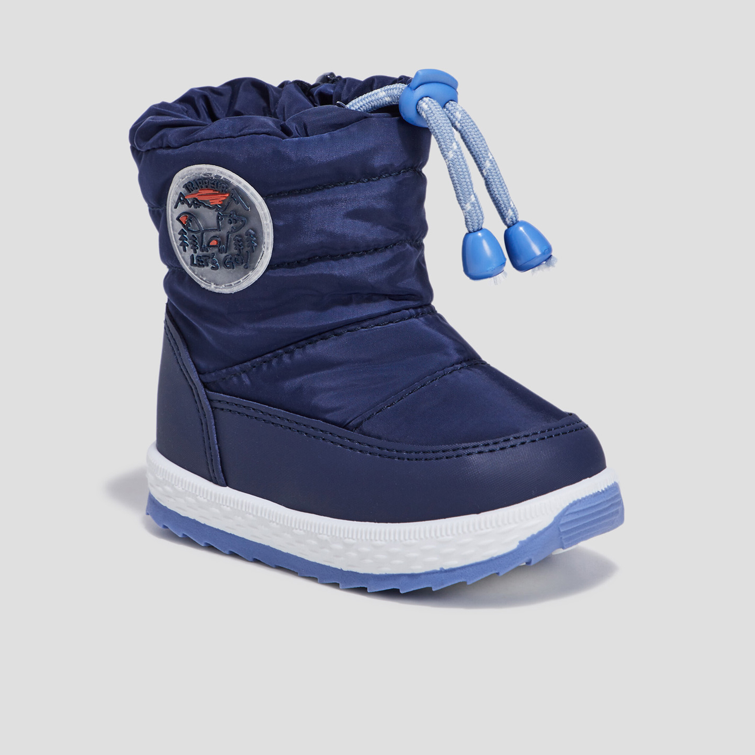 Bottes de neige bleu marine bébé garçon | La Halle