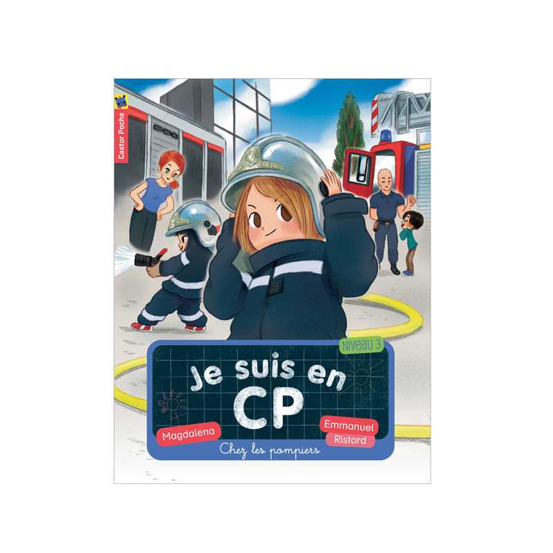 Livre Je suis en CP T13 Chez les pompiers - Flammarion