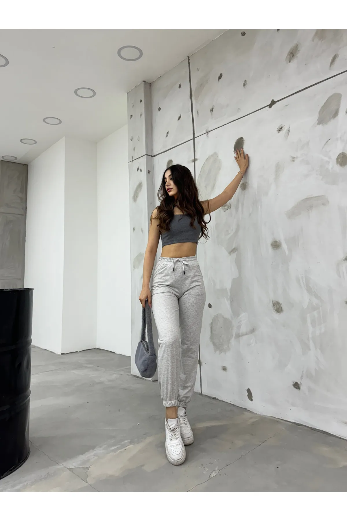 BİKELİFE  Jogginghose - Grau - Slim