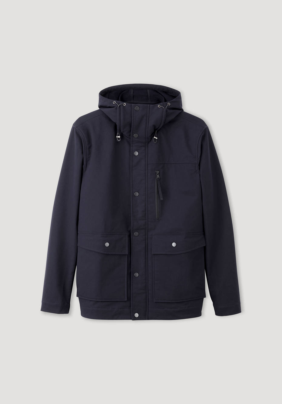 Softshell Parka aus Bio-Baumwolle