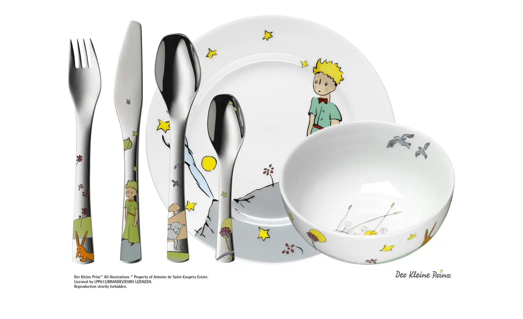 WMF Kindergeschirr, 6-teilig Der kleine Prinz