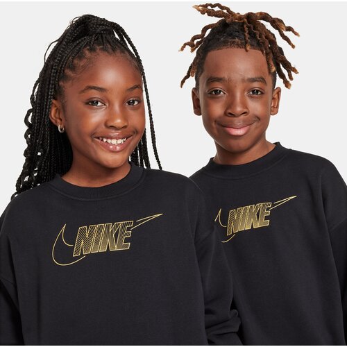 KINDER SWEATSHIRT G NSW CLUB FLC BF CREW LS SHNE