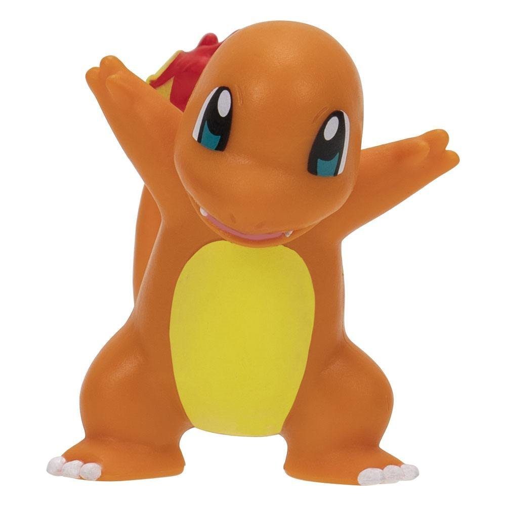 Jazwares Spielfigur Pokémon Battle Figuren 6-Pack Pikachu, Schiggy, Glumanda, Toxel...