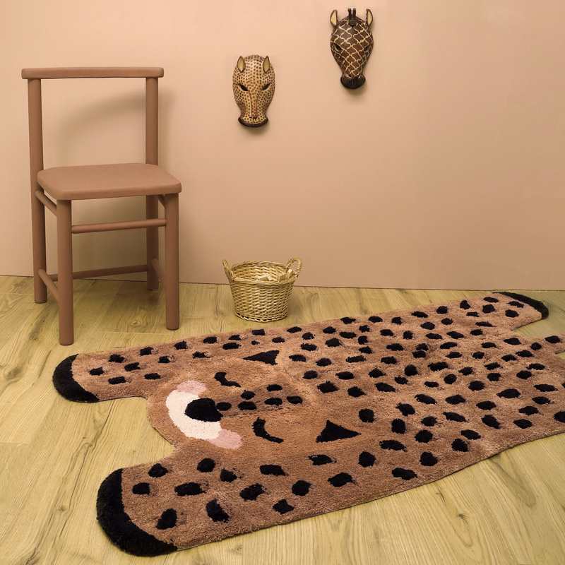 Tapis 65x125cm LITTLE CHEETAH
